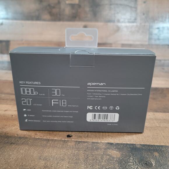 Apeman C420A 1080P Full HD Dash Camera 2.0" Screen 30Fps F1.8 Wide Aperture NEW - Picture 2 of 4